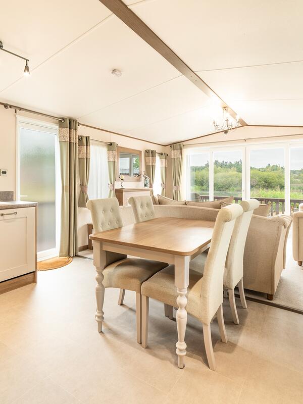 ABI Beaumont for sale on 5 star caravan park with fishing lake. Living area photo