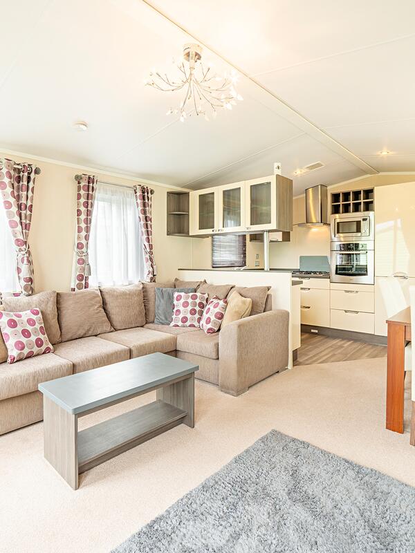 Regal Inspiration holiday home for sale at Pearl Lake Country Holiday Park - living area photo