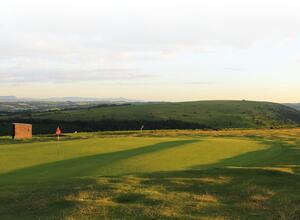 Kington Bradnor Hill golf course local to Pearl Lake photo