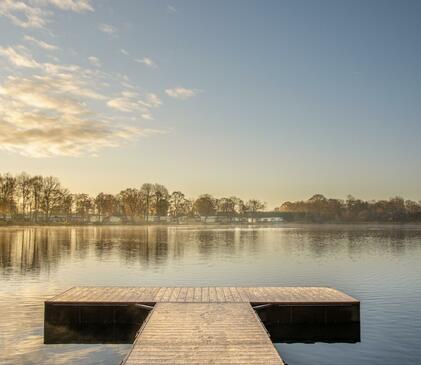 New boat jetty at Pearl Lake photo
