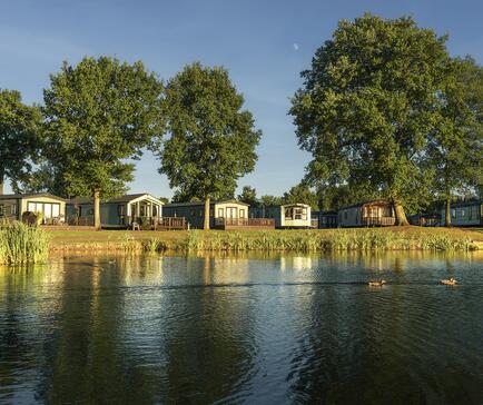 Lakeside holiday homes for sale at Pearl Lake, Herefordshire