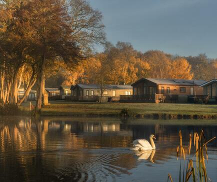 Winter colours at Pearl Lake