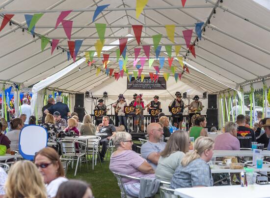 Live music on August Bank Holiday weekend
