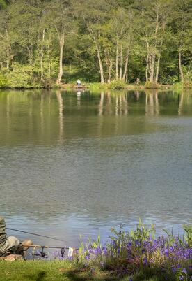 Fishing at Pearl Lake