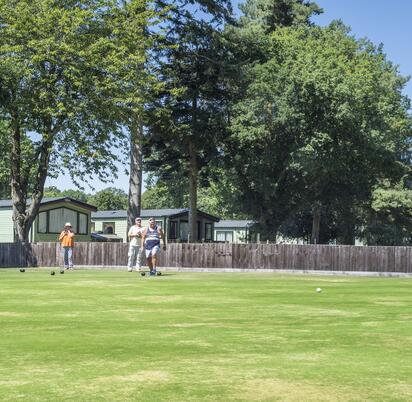 Bowling at Pearl Lake country holiday park