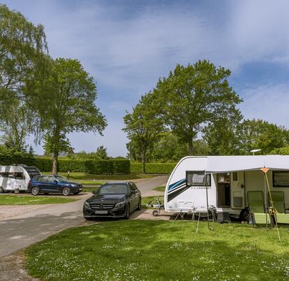5 star caravan touring site at Pearl Lake Herefordshire