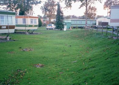 Static caravans in 1998 at Pearl Lake