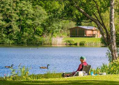 Fishing for patience at the spectacular Pearl Lake photo