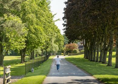Dog friendly caravan site in Herefordshire Pearl Lake Country Holiday Park