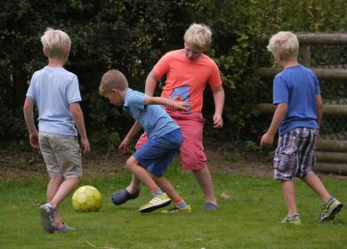 Outdoor activities at Pearl Lake - ball games