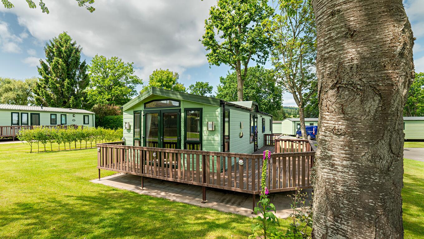 Willerby Vogue holiday home for sale at Discover parks - plot photo