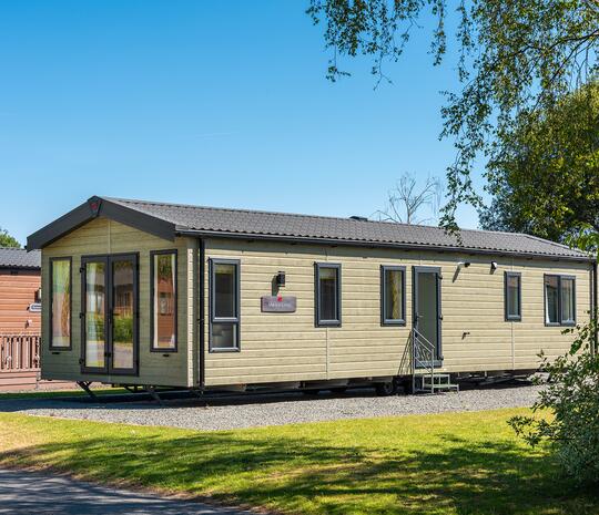 Pemberton Marlow Lodge for sale at Discover Parks, Herefordshire. Interior photo
