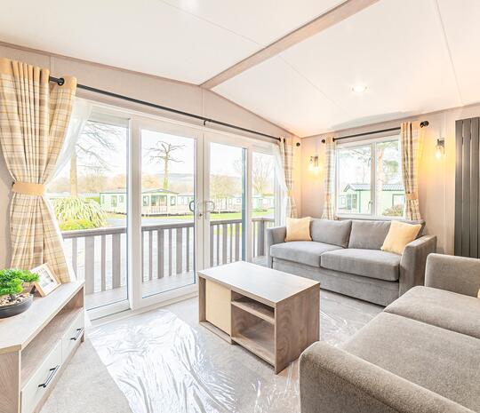 ABI Beverley for sale at Pearl Lake Country Holiday Park, Herefordshire. Lounge photo