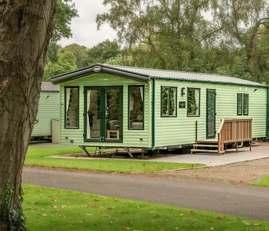 ABI Sunningdale Premier for sale at Pearl Lake Country Holiday Park, Herefordshire - exterior photo