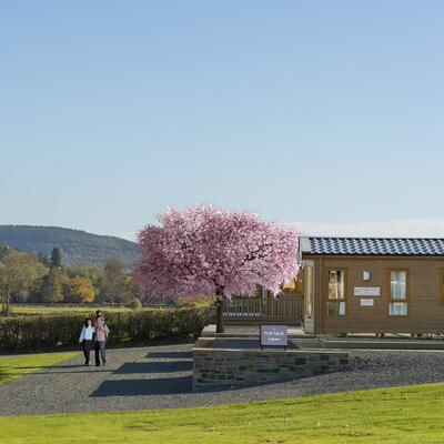 Beautiful location of Rockbridge Park in Wales