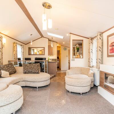 Static caravans for sale on site 5 star park photo