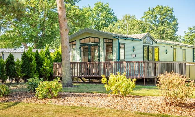 Pemberton Serena holiday home for sale at Pearl Lake Country Holiday Park