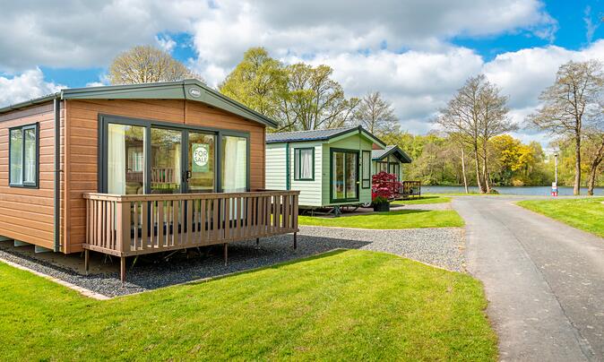 ABI Ambleside Premier for sale at Pearl Lake Country Holiday Park, herefordshire - plot photo