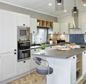 Sunseeker Sensation Lodge for sale on Pearl Lake 5 star holiday park. Kitchen photo