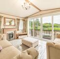 ABI Beaumont for sale on Lake view plot at Pearl Lake Country Holiday Park. Lounge photo