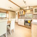 ABI Beaumont for sale on Lake view plot at Pearl Lake Country Holiday Park. Kitchen dining photo