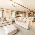 ABI Beaumont for sale on Lake view plot at Pearl Lake Country Holiday Park. Lounge photo