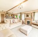ABI Beaumont for sale on Lake view plot at Pearl Lake Country Holiday Park. Lounge photo