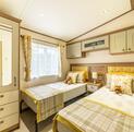 ABI Beaumont for sale on Lake view plot at Pearl Lake Country Holiday Park. Second bedroom photo