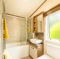 ABI Beaumont for sale on Lake view plot at Pearl Lake Country Holiday Park. Main bedroom en-suite bathroom photo