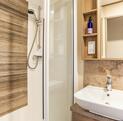 ABI Beaumont caravan holiday home for sale at Pearl Lake Country Holiday Park - family shower room photo