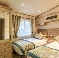 ABI Beaumont caravan holiday home for sale at Pearl Lake Country Holiday Park - twin bedroom photo