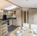 Holiday caravan kitchen dining area (A16)