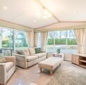 Pemberton Glenluce holiday home for sale at Pearl Lake 5 Star holiday park. Lounge photo