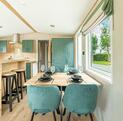 ABI Ingleton caravan holiday home for sale at Discover Parks - dining area photo