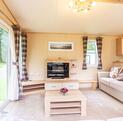 ABI Sunningdale Premier holiday home for sale at Pearl Lake Country Holiday Park, Herefordshire. Lounge photo