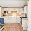 Pemberton Marlow Lodge holiday home for sale at Pearl Lake Country Holiday Park, Herefordshire. Kitchen dining area photo.